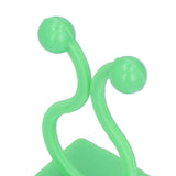 100PCS Plant Climbing Wall Fixture Wall Vines Fixing Clip Self Adhesive Branch Fixture Securing ClipGreen