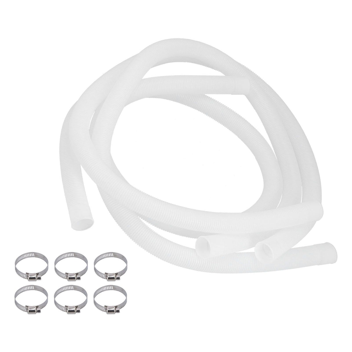 3Pcs Hose Polyethylene Plastic Replacement Pressure Resistant Leak Proof Pool Pump Hose
