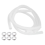 3Pcs Hose Polyethylene Plastic Replacement Pressure Resistant Leak Proof Pool Pump Hose