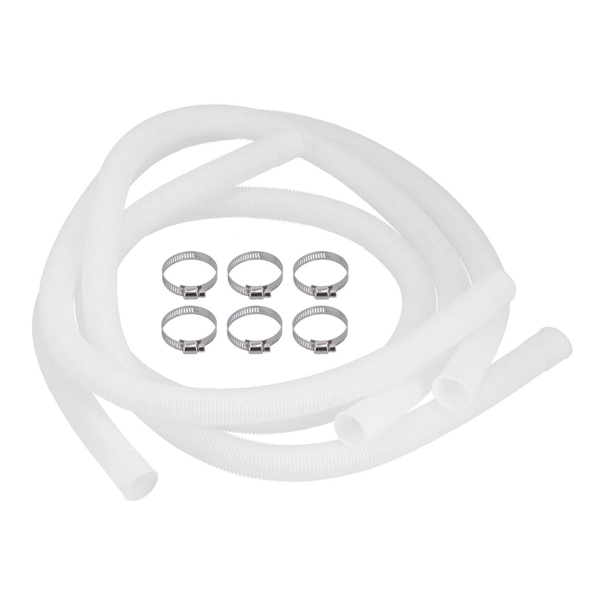 3Pcs Hose Polyethylene Plastic Replacement Pressure Resistant Leak Proof Pool Pump Hose