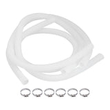 3Pcs Hose Polyethylene Plastic Replacement Pressure Resistant Leak Proof Pool Pump Hose