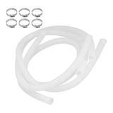 3Pcs Hose Polyethylene Plastic Replacement Pressure Resistant Leak Proof Pool Pump Hose