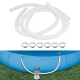 3Pcs Hose Polyethylene Plastic Replacement Pressure Resistant Leak Proof Pool Pump Hose - Extra Image