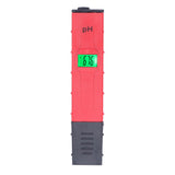 PH Tester Backlight Portable Digital PH Meter ATC High Accuracy Acidity Tester PH Test Pen for Water Soil Red