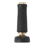 4in Female Thread Garden Hose Nozzle Brass Adjustable High Pressure Car Washing Irrigation Sprayer - Top-Down View