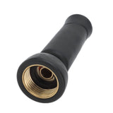 4in Female Thread Garden Hose Nozzle Brass Adjustable High Pressure Car Washing Irrigation Sprayer - Close-Up Angle