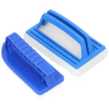 Swimming Pool Brush Handheld Pool Brush Sponge Brush Plastic Brush Pool Cleaning Brush - Top-Down View