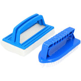Swimming Pool Brush Handheld Pool Brush Sponge Brush Plastic Brush Pool Cleaning Brush - Rear View