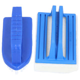 Swimming Pool Brush Handheld Pool Brush Sponge Brush Plastic Brush Pool Cleaning Brush - Close-Up Angle