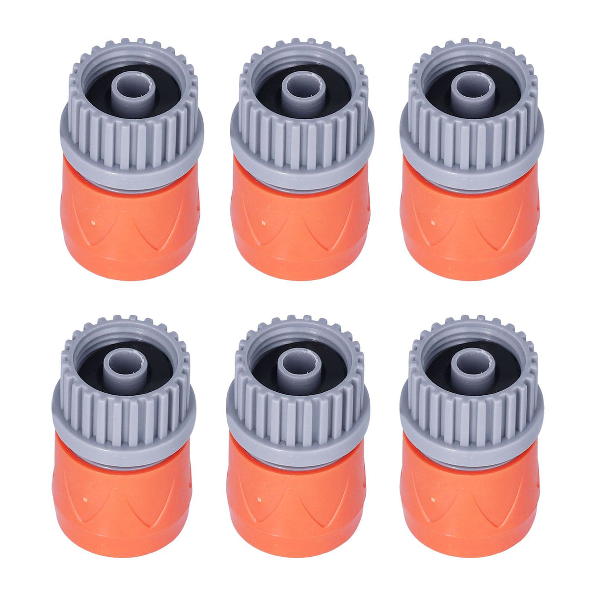 6Pcs Hose Connector Plastic Durable Anti Strong Acid Anti Rust Suction Head Pipe Adapter for Swimming Pool GardenUS Standard