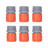 6Pcs Hose Connector Plastic Durable Anti Strong Acid Anti Rust Suction Head Pipe Adapter for Swimming Pool GardenUS Standard - Side View