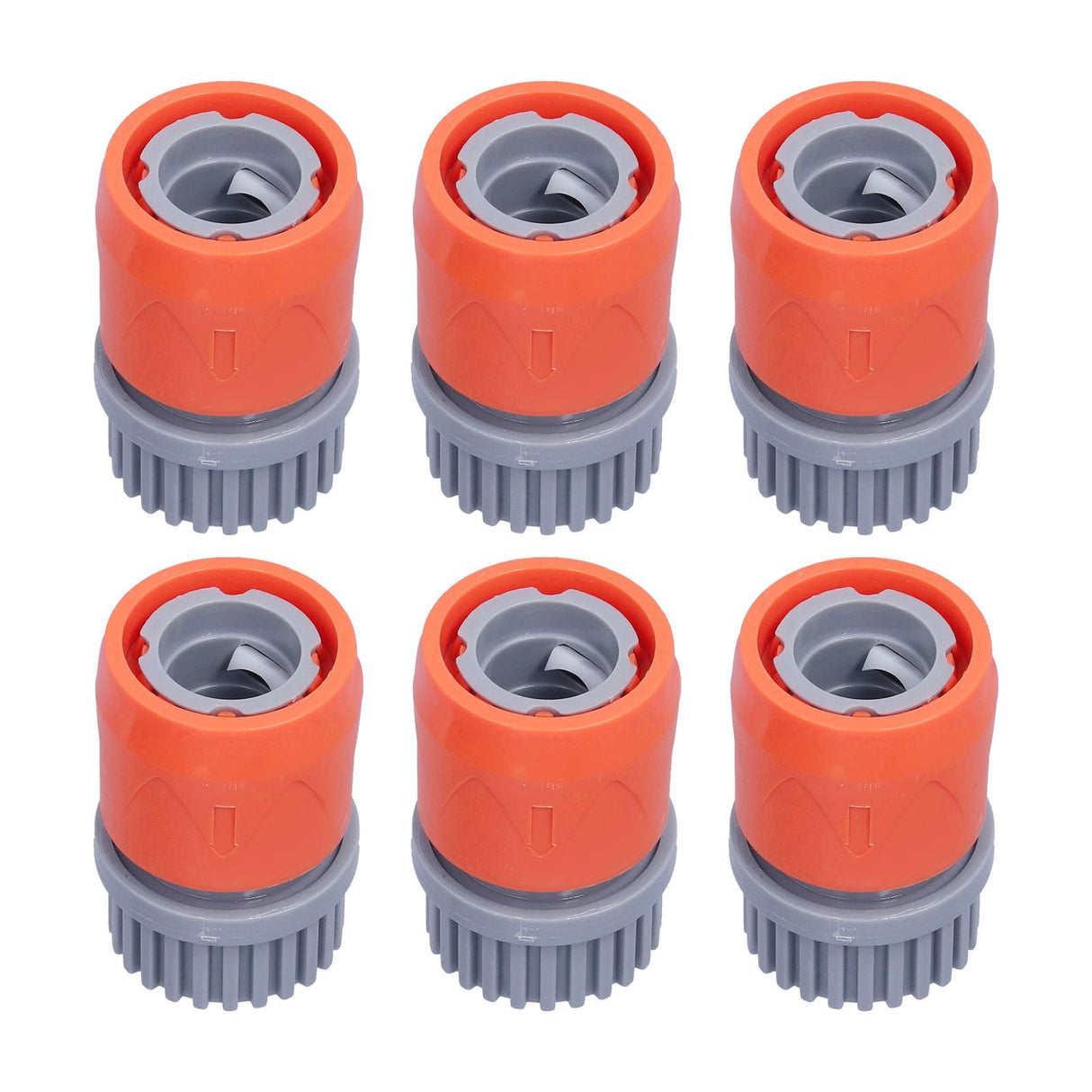 6Pcs Hose Connector Plastic Durable Anti Strong Acid Anti Rust Suction Head Pipe Adapter for Swimming Pool GardenUS Standard
