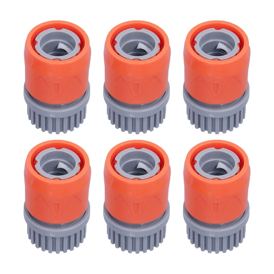 6Pcs Hose Connector Plastic Durable Anti Strong Acid Anti Rust Suction Head Pipe Adapter for Swimming Pool GardenUS Standard