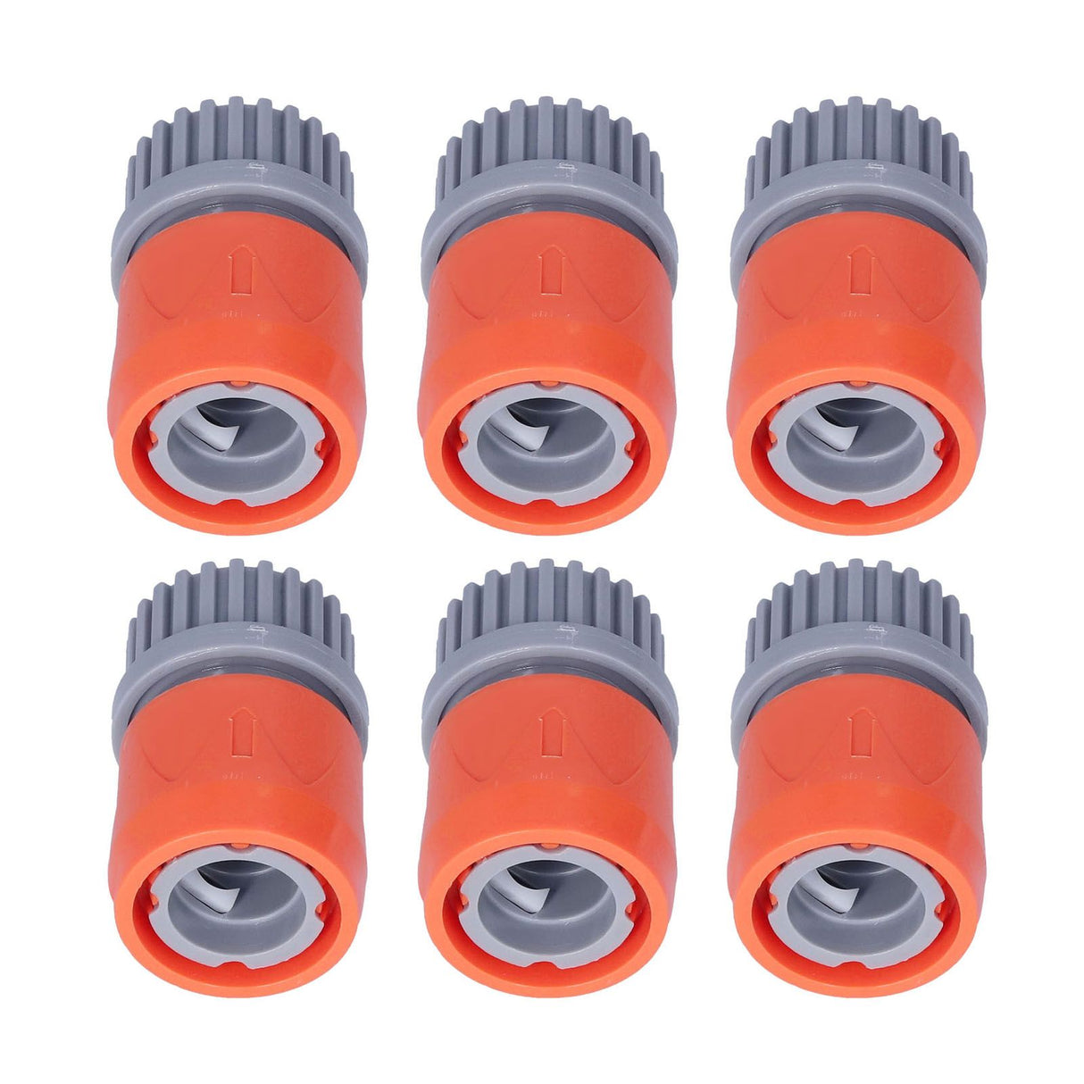 6Pcs Hose Connector Plastic Durable Anti Strong Acid Anti Rust Suction Head Pipe Adapter for Swimming Pool GardenUS Standard