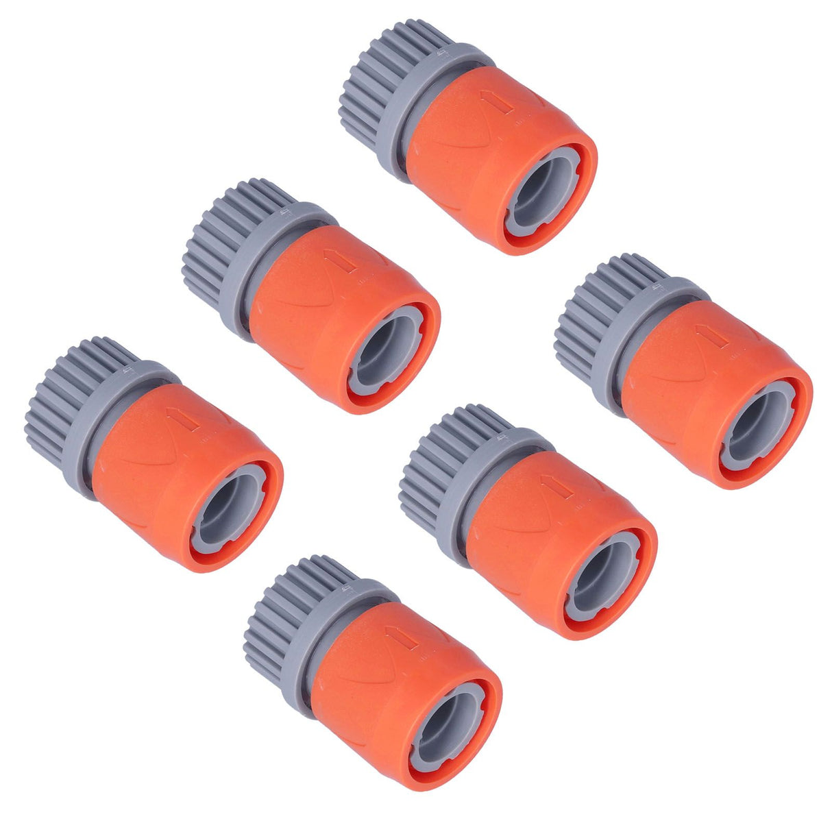 6Pcs Hose Connector Plastic Durable Anti Strong Acid Anti Rust Suction Head Pipe Adapter for Swimming Pool GardenUS Standard