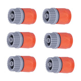 6Pcs Hose Connector Plastic Durable Anti Strong Acid Anti Rust Suction Head Pipe Adapter for Swimming Pool GardenUS Standard - Extra Image