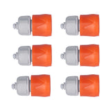 6Pcs Hose Connector Plastic Durable Anti Strong Acid Anti Rust Suction Head Pipe Adapter for Swimming Pool GardenEU Standard
