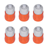 6Pcs Hose Connector Plastic Durable Anti Strong Acid Anti Rust Suction Head Pipe Adapter for Swimming Pool GardenEU Standard