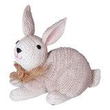 Rabbit Sculpture Simulation Resin Rabbit Ornament Environmentalliy Friendly and Durable for Family and BedroomRabbit A - Top-Down View