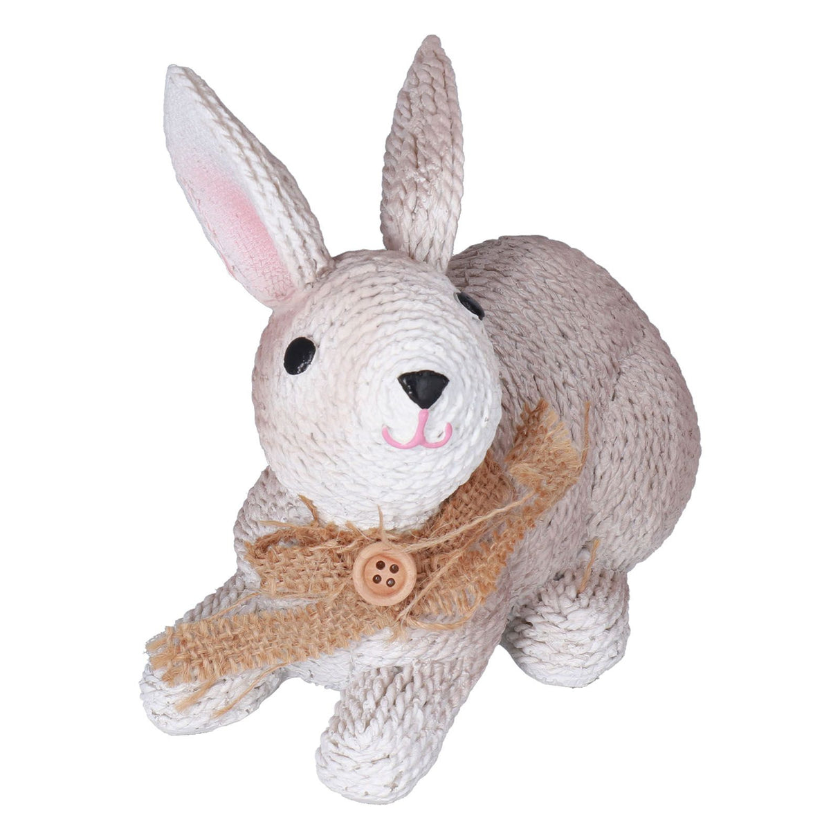 Rabbit Sculpture Simulation Resin Rabbit Ornament Environmentalliy Friendly and Durable for Family and BedroomRabbit A