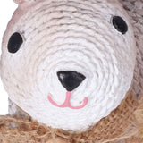 Rabbit Sculpture Simulation Resin Rabbit Ornament Environmentalliy Friendly and Durable for Family and BedroomRabbit A