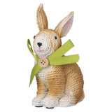 Rabbit Sculpture Simulation Resin Rabbit Ornament Environmentalliy Friendly and Durable for Family and BedroomRabbit B