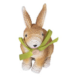 Rabbit Sculpture Simulation Resin Rabbit Ornament Environmentalliy Friendly and Durable for Family and BedroomRabbit B - Front View