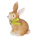Rabbit Sculpture Simulation Resin Rabbit Ornament Environmentalliy Friendly and Durable for Family and BedroomRabbit B - 45-Degree Angle