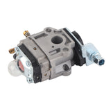 Carburetor Carb 2 Stroke Wear Resistant High Hardness Mower Carburetor Replacement for 33cc 36cc Engine - Top-Down View