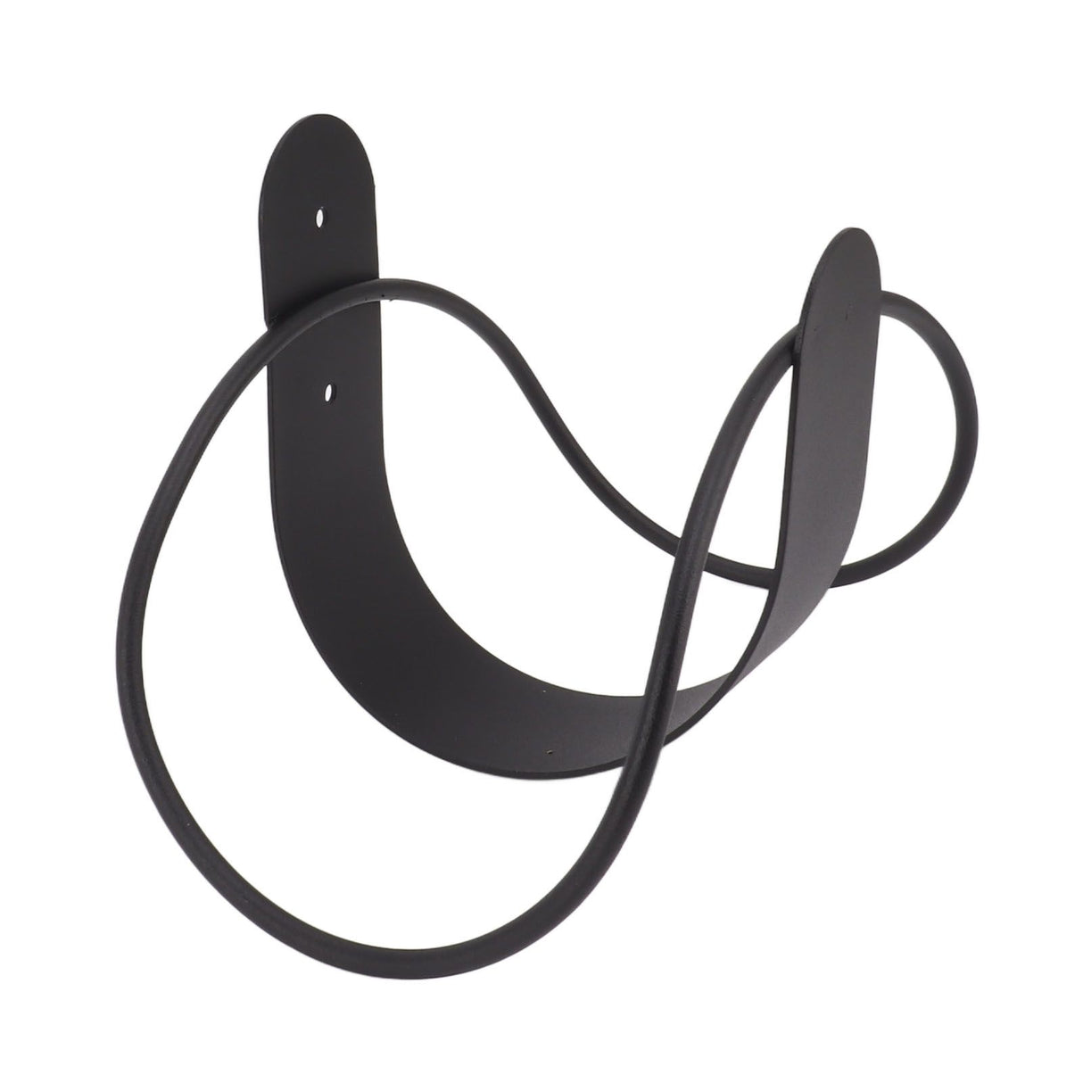 Stainless Steel Garden Hose Bracket Wall Mount Strong Load Bearing Garden Hose Storage Holder Easy To Install Hose Hanger Black