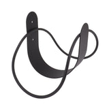 Stainless Steel Garden Hose Bracket Wall Mount Strong Load Bearing Garden Hose Storage Holder Easy To Install Hose Hanger Black