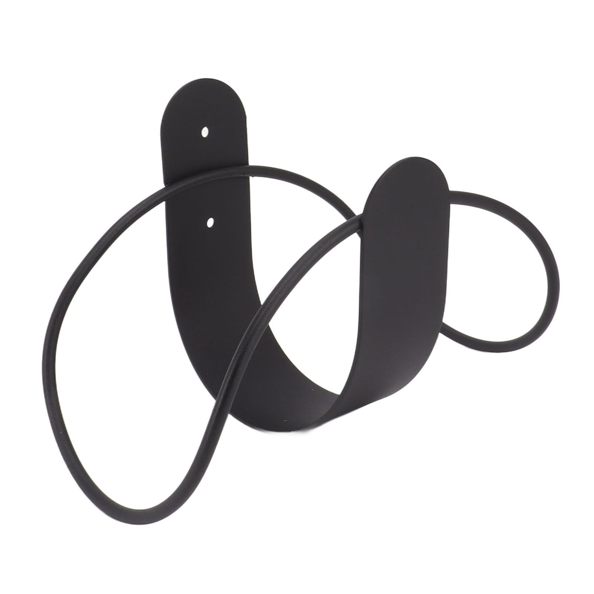 Stainless Steel Garden Hose Bracket Wall Mount Strong Load Bearing Garden Hose Storage Holder Easy To Install Hose Hanger Black