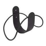 Stainless Steel Garden Hose Bracket Wall Mount Strong Load Bearing Garden Hose Storage Holder Easy To Install Hose Hanger Black