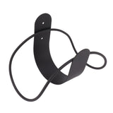 Stainless Steel Garden Hose Bracket Wall Mount Strong Load Bearing Garden Hose Storage Holder Easy To Install Hose Hanger Black - Low Angle