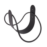 Stainless Steel Garden Hose Bracket Wall Mount Strong Load Bearing Garden Hose Storage Holder Easy To Install Hose Hanger Black