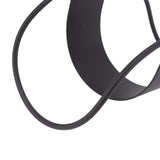 Stainless Steel Garden Hose Bracket Wall Mount Strong Load Bearing Garden Hose Storage Holder Easy To Install Hose Hanger Black