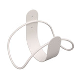 Stainless Steel Garden Hose Bracket Wall Mount Strong Load Bearing Garden Hose Storage Holder Easy To Install Hose Hanger White