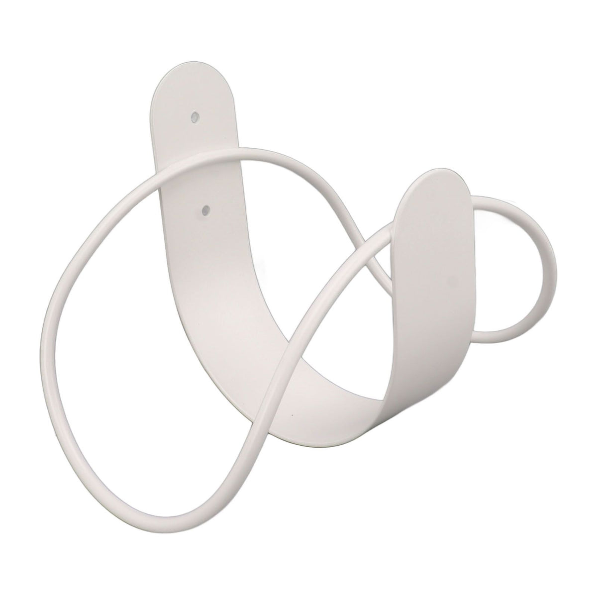 Stainless Steel Garden Hose Bracket Wall Mount Strong Load Bearing Garden Hose Storage Holder Easy To Install Hose Hanger White