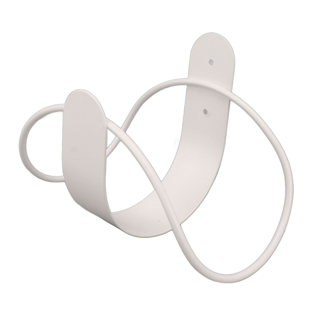 Stainless Steel Garden Hose Bracket Wall Mount Strong Load Bearing Garden Hose Storage Holder Easy To Install Hose Hanger White
