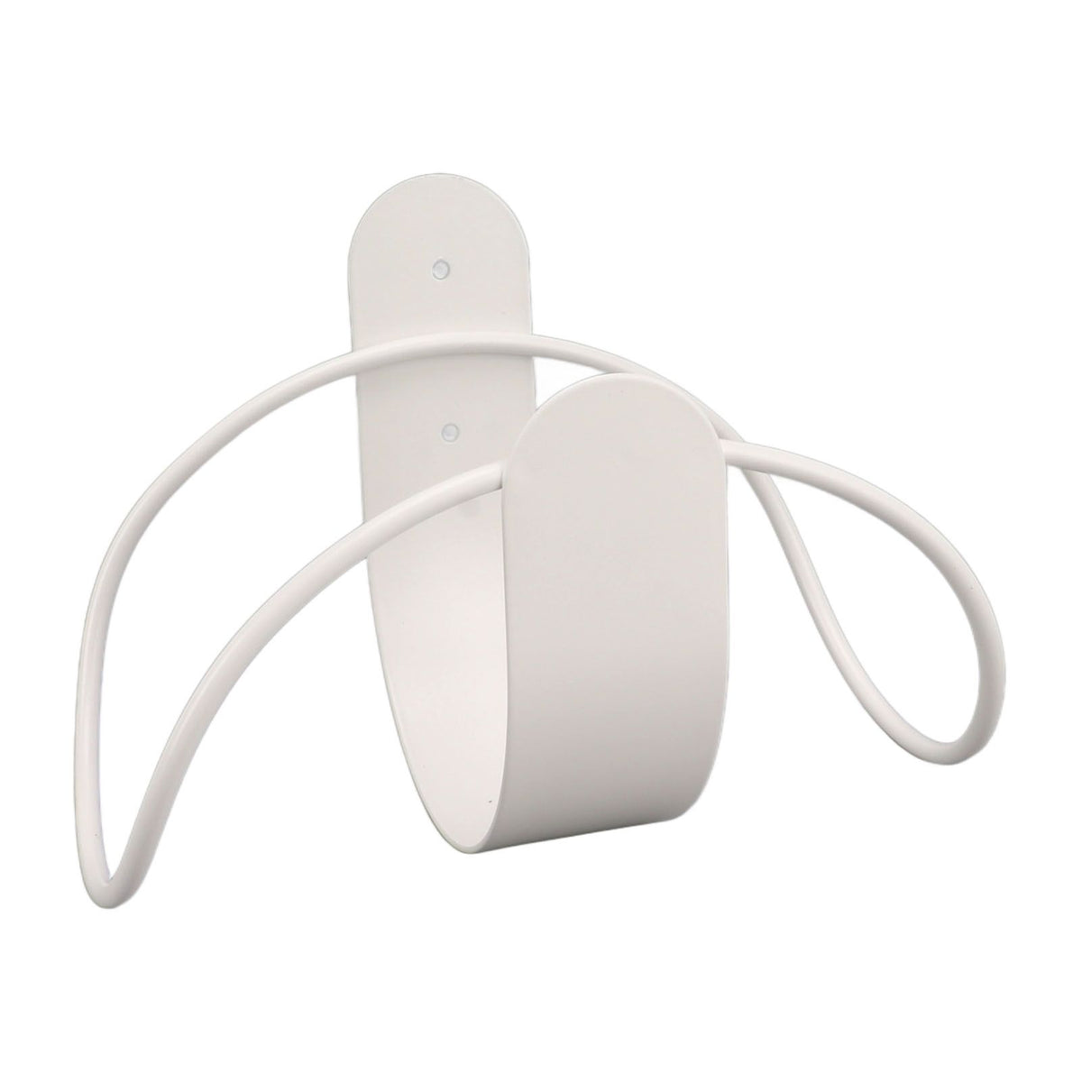 Stainless Steel Garden Hose Bracket Wall Mount Strong Load Bearing Garden Hose Storage Holder Easy To Install Hose Hanger White