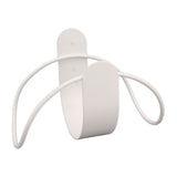 Stainless Steel Garden Hose Bracket Wall Mount Strong Load Bearing Garden Hose Storage Holder Easy To Install Hose Hanger White - Low Angle