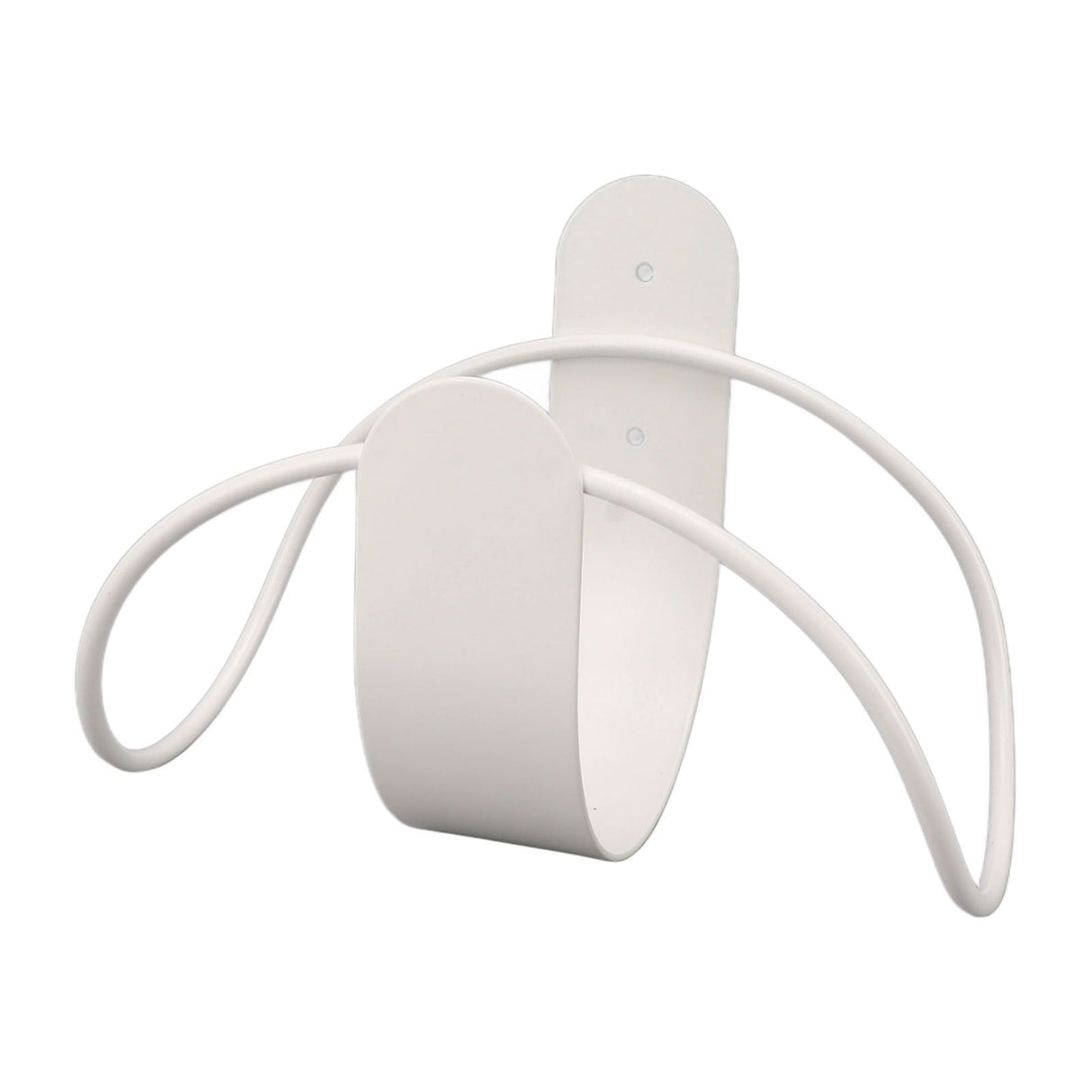 Stainless Steel Garden Hose Bracket Wall Mount Strong Load Bearing Garden Hose Storage Holder Easy To Install Hose Hanger White