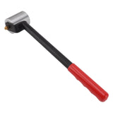 Wallpaper Seam Roller Iron Right Angle Straight Long Handle Smoothing Hand Pressure Roller Tool for PVC Plastic Roofing Decking Membrane