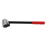 Wallpaper Seam Roller Iron Right Angle Straight Long Handle Smoothing Hand Pressure Roller Tool for PVC Plastic Roofing Decking Membrane - Top-Down View