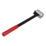 Wallpaper Seam Roller Iron Right Angle Straight Long Handle Smoothing Hand Pressure Roller Tool for PVC Plastic Roofing Decking Membrane