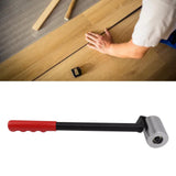 Wallpaper Seam Roller Iron Right Angle Straight Long Handle Smoothing Hand Pressure Roller Tool for PVC Plastic Roofing Decking Membrane - Extra Image