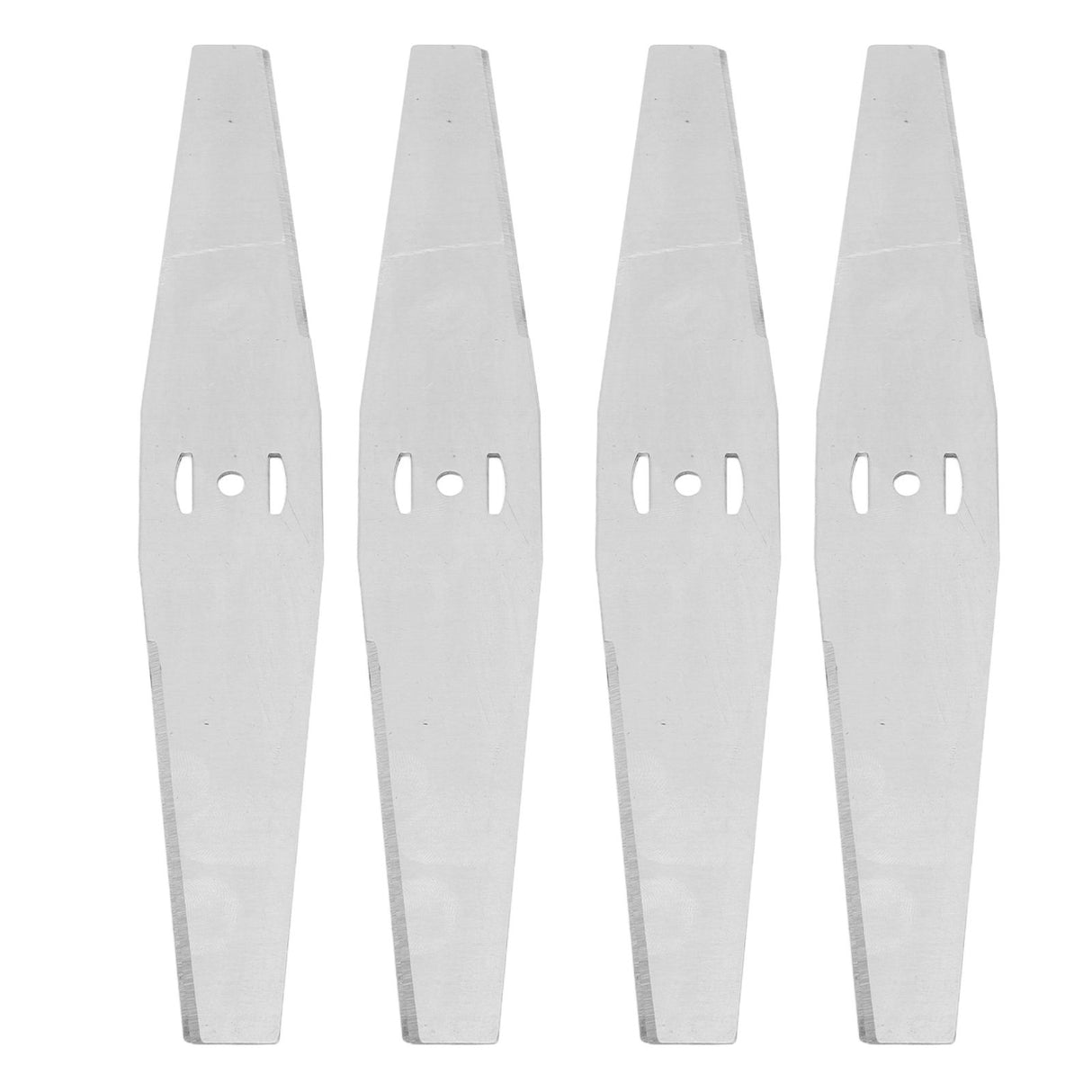 4PCS Lawn Mower Blades Stainless Steel Electric Grass Trimmer Cutter Blade Replacement Set for Yard and Garden Weeder Tool