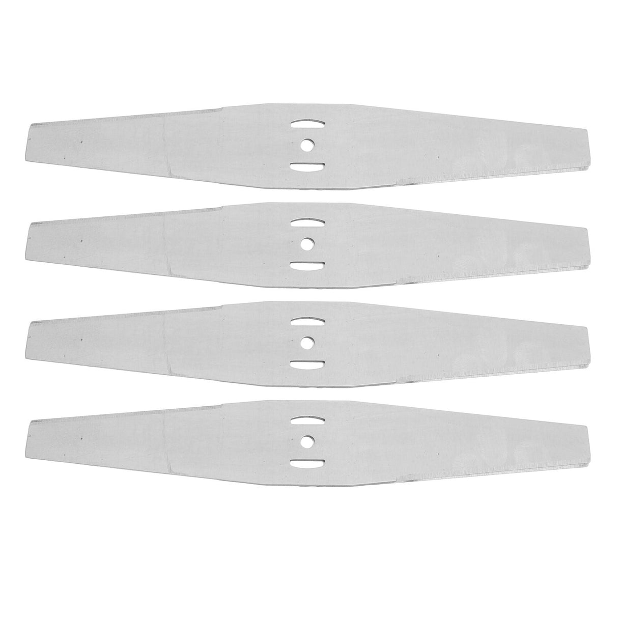 4PCS Lawn Mower Blades Stainless Steel Electric Grass Trimmer Cutter Blade Replacement Set for Yard and Garden Weeder Tool
