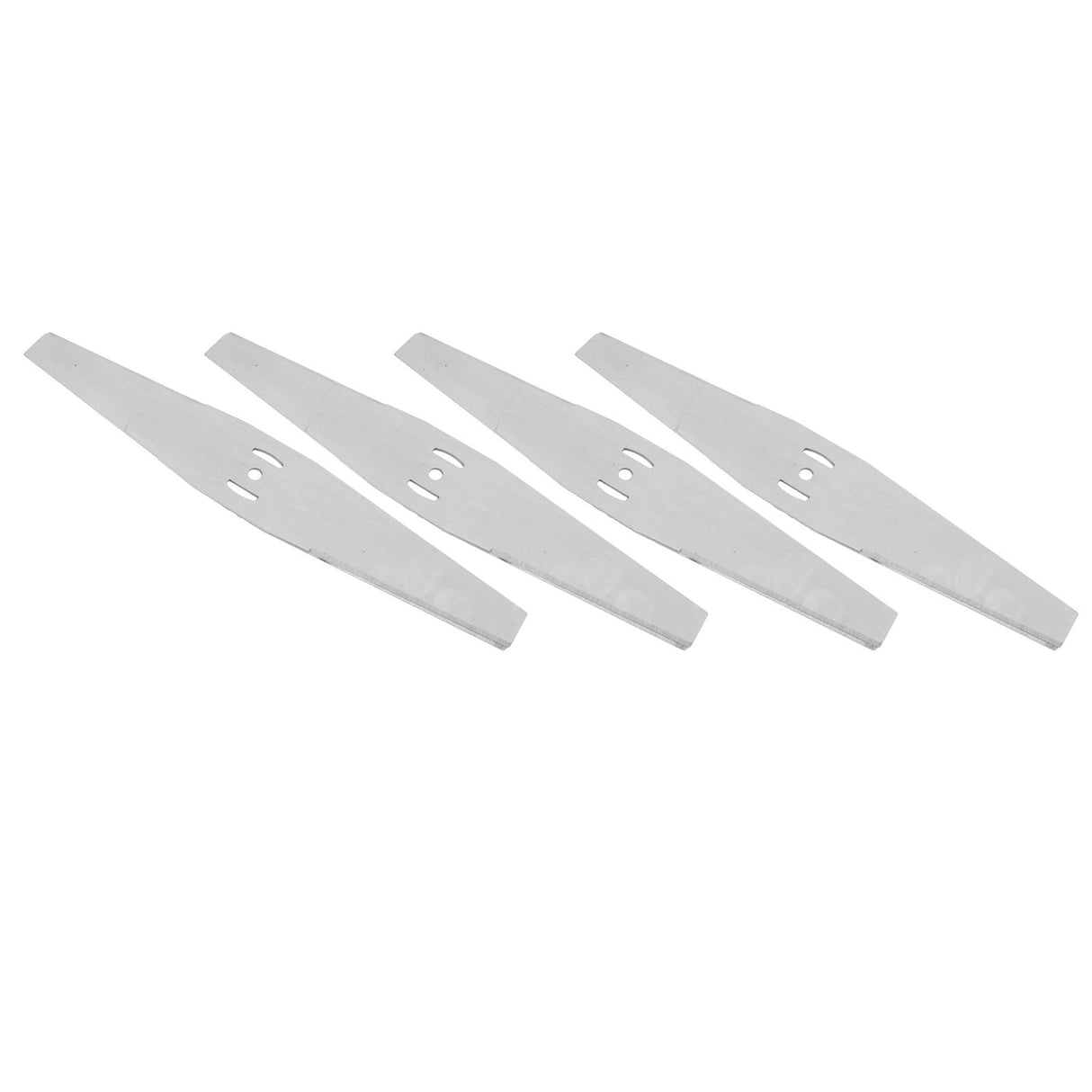 4PCS Lawn Mower Blades Stainless Steel Electric Grass Trimmer Cutter Blade Replacement Set for Yard and Garden Weeder Tool