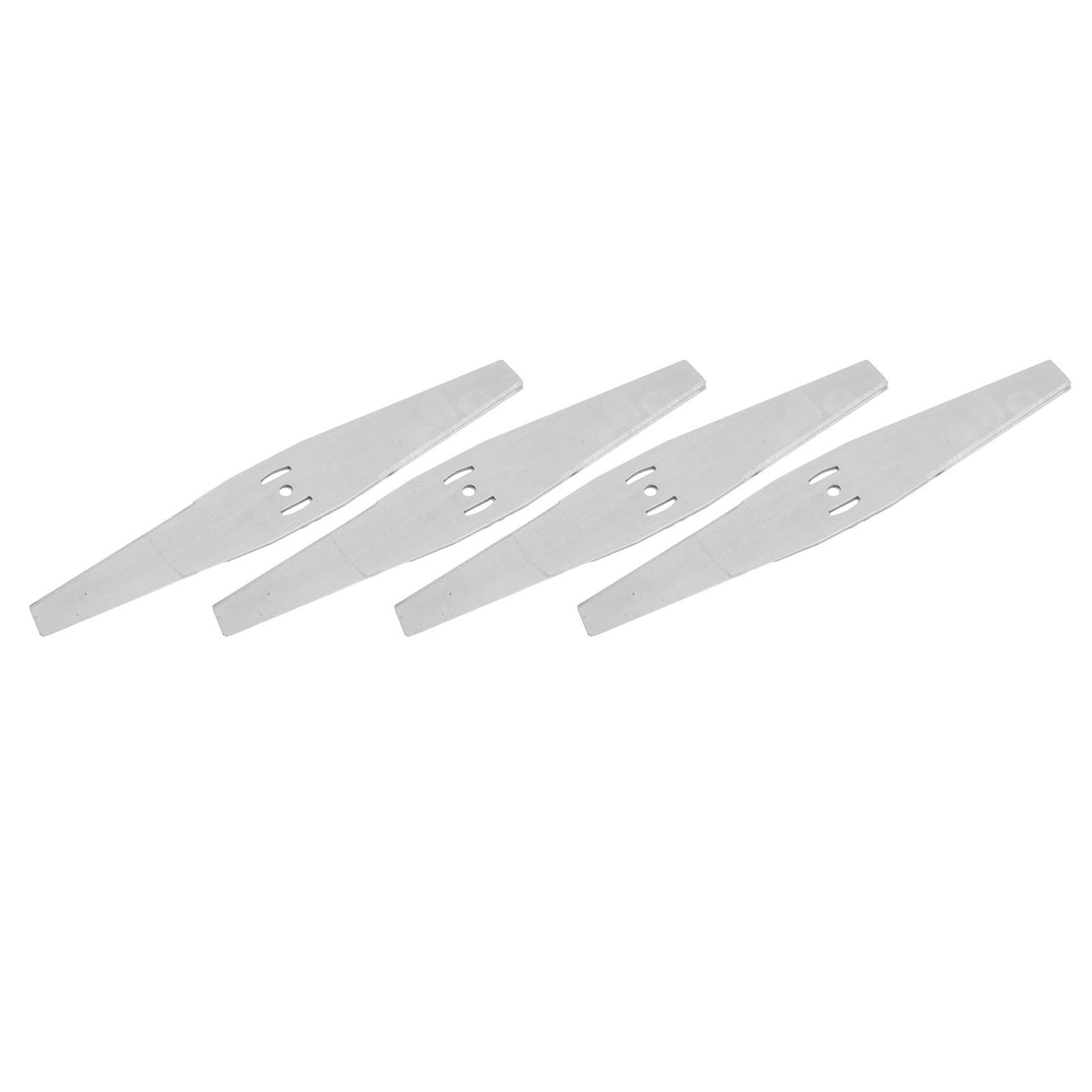4PCS Lawn Mower Blades Stainless Steel Electric Grass Trimmer Cutter Blade Replacement Set for Yard and Garden Weeder Tool